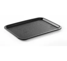 Polypropylene fast food tray, medium, HENDI, Black, 305x415x(H)20mm, 878958