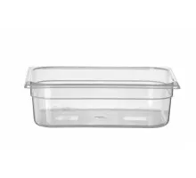 Container GN 1/2 polypropylene, HENDI, Profi Line, GN 1/2, 6,5L, Transparent, 325x265x(H)100mm, 880128