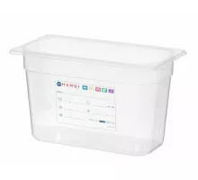 Гастроёмкость GN 1/3 HACCP, HENDI, GN 1/3, 7,8л, прозрачный, 325x176x(H)200мм, 880258