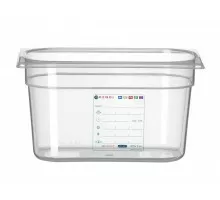Trauks GN 1/4 HACCP, HENDI, GN 1/4, 4L, Caurspīdīgs, 265x162x(H)150mm, 880364