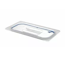 Lid for GN containers made of polypropylene, with seal, HENDI, GN 1/2, Transparent, 325x265mm, 881811