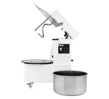 Тестомес спиральный, съёмная дежа, откидной верх, Prismafood, 32л, 400В/1100Вт, 435x750x(H)810мм, 