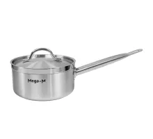 Augsta gastronomiskā panna ar vāku PRO 3l diam. 18 cm x h 10 cm N