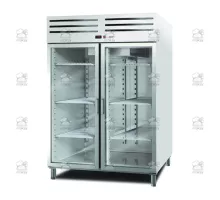 Aukstuma skapis ar stikla durvīm GN 2/1 1400 l Essenzial Line