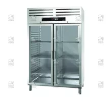 Aukstuma skapis ar stikla durvīm GN 2/1 1400 l Green Line