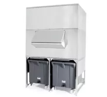 Ledus uzglabāšanas bunkurs, 108x2+1000 kg