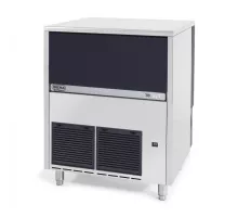 Ice maker for pebble ice, water cooled, 142 kg/24h