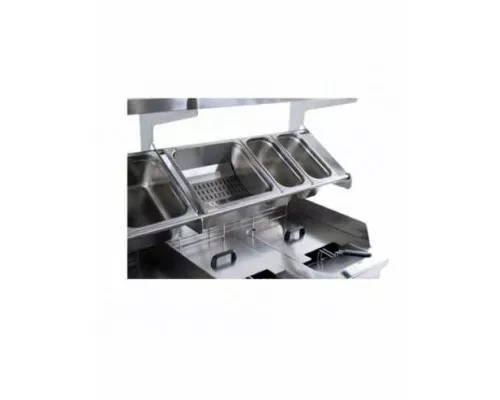 Foto elektriskais fritieris 6+6L Attēls elektriskajam fritierim 6+6L