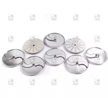 8 Discs Collective Catering Pack (including A Диск для нарезки Of 0,5 mm + Диск для нарезки Of 2,5 mm +