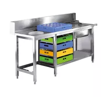 Pre-rinse table |180cm|