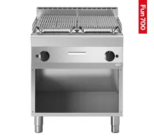 Lava stone grill |2-zones|