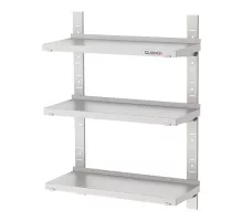 sienas plauktu komplekts 140 cm-3x