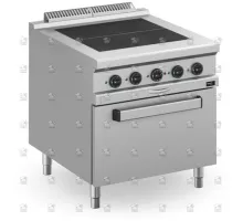 Плита 4 конфорочн.900 сер. apre-89qfe/pl