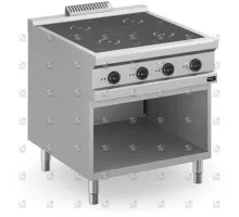 900 sērijas indukcija 4 zonas apri-89p/pl
