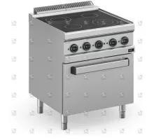 700 series ceramic glass range aprvc-77fe/pl