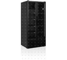 Шкаф холодильный со стеклом fs890h black