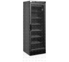 Freezer cabinet with glass ufsc371g black