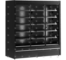 Wall-mounted refrigerated display case mdca1875hb