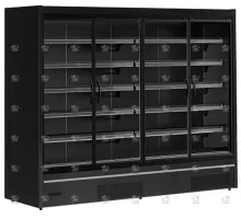 Wall-mounted refrigerated display case mdca2500hb