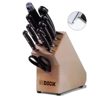 Wooden Knife Block, empty