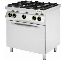 4-х конфорочная плита с газовой духовкой и грилем