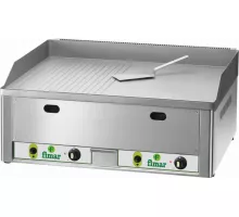 Фритюрница двойная гладкая с желобками метан/сжиженный газ