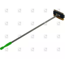 Double Brush из нержавеющей стали-латунный H. 110