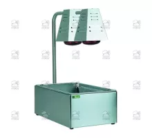 Infrasarkanā lampa - 2 Lamps - GN1/1 750 W