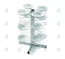 Countertop Plate Holder 48 Plates 48 plates Ø18/23 plates
