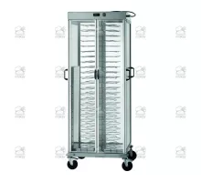 Plates Heated Trolley Grill S Clos.Sides 88 plates Ø18/23 plates