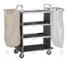 Veļas rati - 2 Bags 4 plaukti