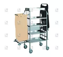 Veļas rati - 2 Bags 4 + container plaukti