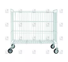 plastmasas Coated Large Basket 80 x 51 x 72 cm