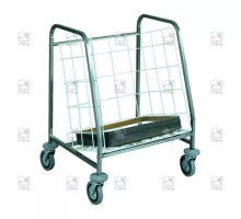 Тележка для тарелок и тяжёлых грузов 130 vassoi 37x53 cm.