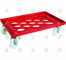 Pizza Dough Containers Trolley - ABS 62 x 42 x 17 cm