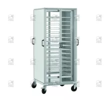 Dish Cart с шкаф, Pol. Racks 75 x 78 x 170 cm