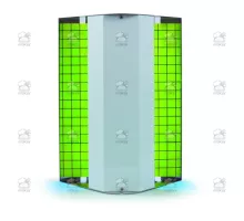 Elektriskais insektu iznīcinātājs, 2 lampas 2x15W 30 kW