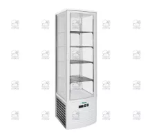 balts 4 Sides ventilējams Show Case +2+8° 280 l