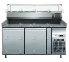 Aukstuma picas galdsventilated+2+8°S/Sgran 390 l