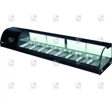Tapas aukstuma vitrīna vitrīna +4+8°C containers 8x GN1/3 - 41L