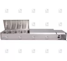 Aukstuma picas galds ventilējams +2+8°C n.8 x GN1/3