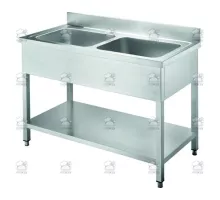 Stainless Steel Open Sink -1 Bowl 80x70x95cm