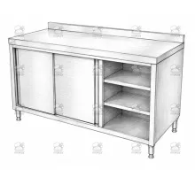 Custom stainless steel cabinet