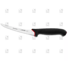 Boning knife scalloped edge 15 cm, black