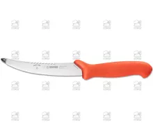 Tripe knife / breaking knife, metal tip, 16 cm, scarlet-red, Giesser, 32342 w 16 wl