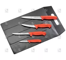 Angler's-set, 4 pcs., scarlet-red, Giesser, 32500 wl