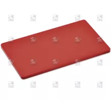 Cutting board, red, Giesser, 896865 50 r