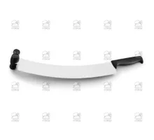 Cheese knife 39 cm, black