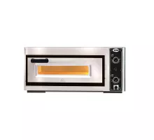Пиццапечь pf4040 e электрическая- 1x ø 39см | 3,5 квт | 230в - нержавеющая сталь 1 секция м. 18см высота