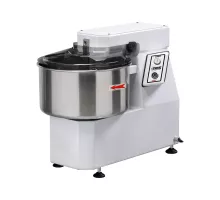 Тесто-месильная машина 10 л / 7 кг 230в - фиксированная голова и чаша - вкл. спираль, крышка, делитель теста и чаша из нержавеющей стали